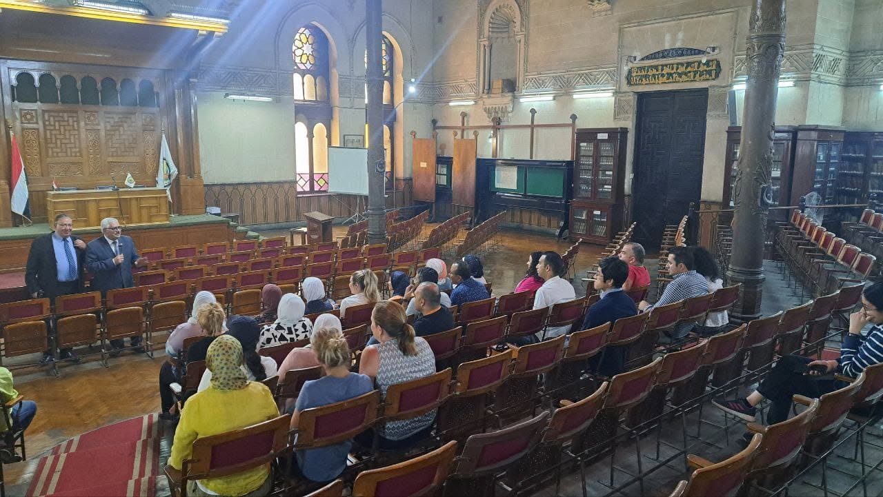 الجمعية الجغرافية المصرية تستقبل وفد رابطة «تعال نعرف مصر» لتعزيز الوعي بالتراث والجغرافيا
