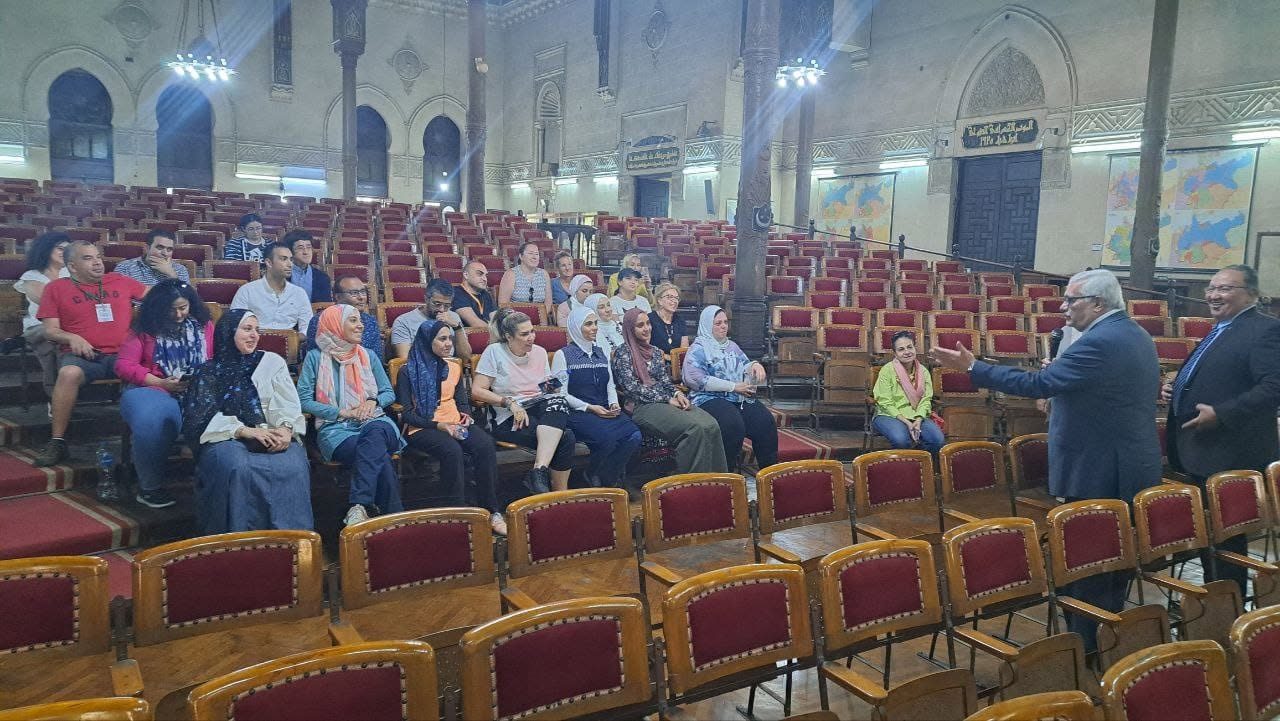 الجمعية الجغرافية المصرية تستقبل وفد رابطة «تعال نعرف مصر» لتعزيز الوعي بالتراث والجغرافيا