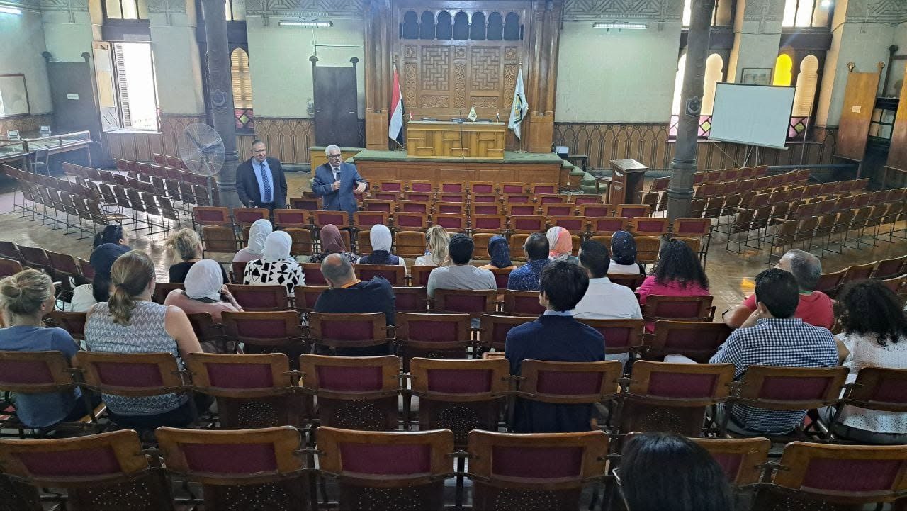 الجمعية الجغرافية المصرية تستقبل وفد رابطة «تعال نعرف مصر» لتعزيز الوعي بالتراث والجغرافيا