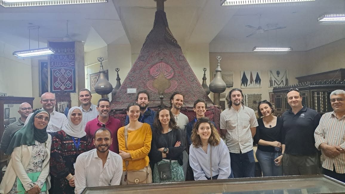 وفد المعهد الفرنسي للآثار الشرقية يبحث فرص التعاون البحثي مع الجمعية الجغرافية المصرية