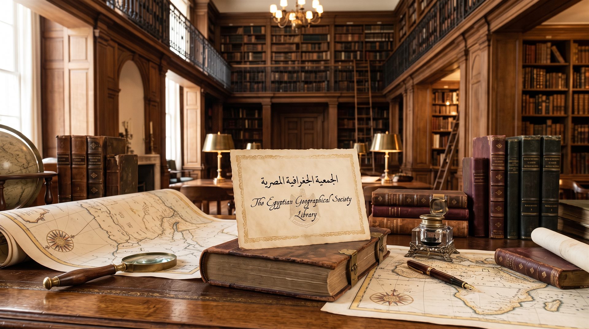 إهداءات الخبراء والرواد لمكتبة الجمعية الجغرافية المصرية | دعم مسيرة العلم ونشر المعرفة